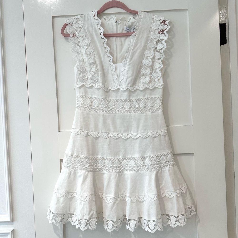WORN ONCE White Lace Dress